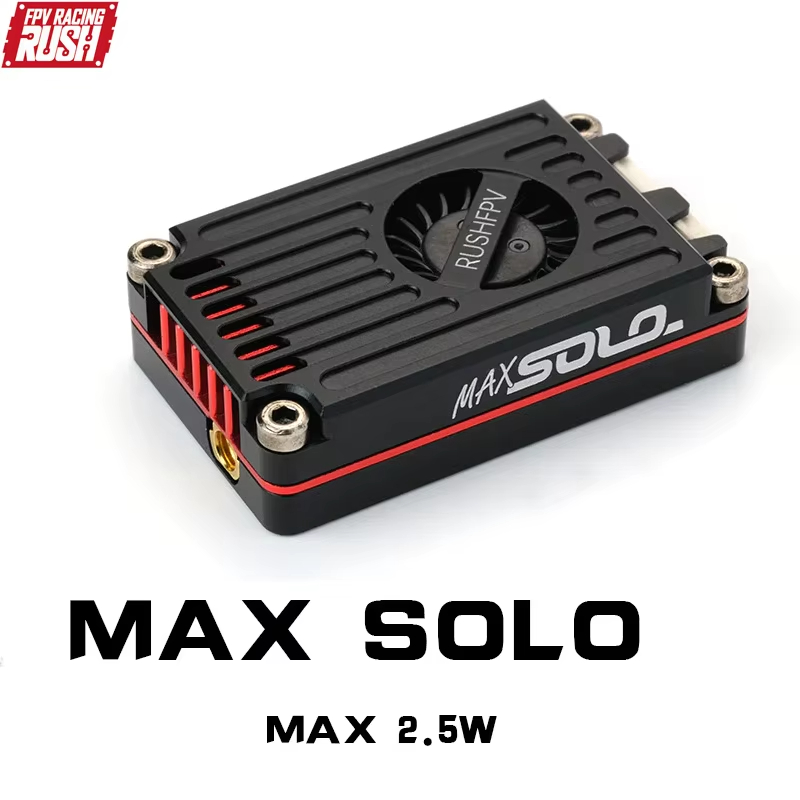 RUSHFPV RUSH TANK MAX SOLO 5.8 - Rushfpv Rush Max Solo 5.8G 2.5W Vtx reseña y precio