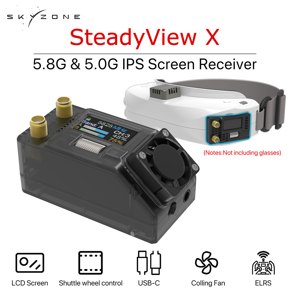 SKYZONE Steadyview X 5/5.8G Mó - Skyzone Steadyview X Receiver Module reseña y precio